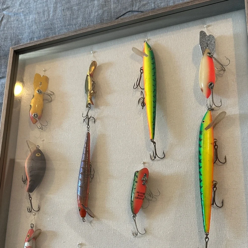 Vintage Assorted Fishing Lures Set - Multicolor